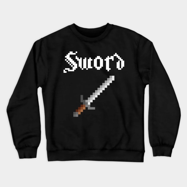 sword Crewneck Sweatshirt by Mamon